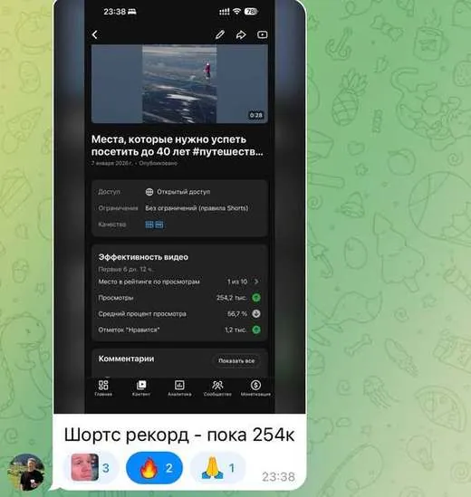 скриншот из чата учеников