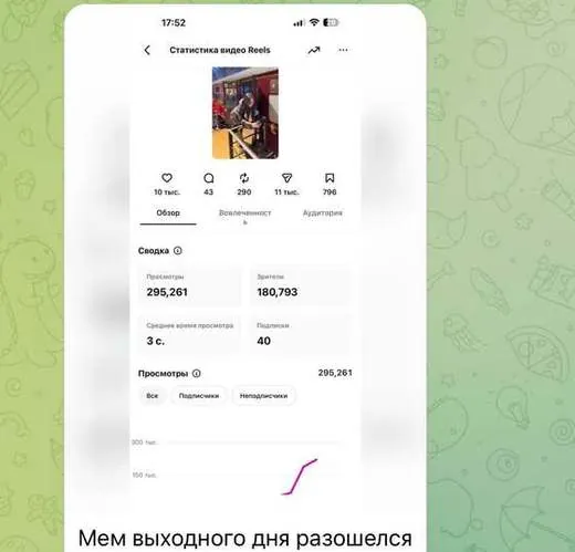 скриншот из чата учеников