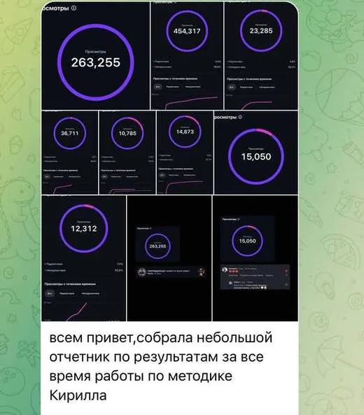 скриншот из чата учеников