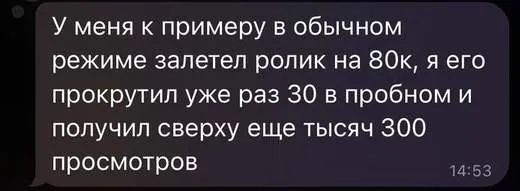 скриншот из чата учеников